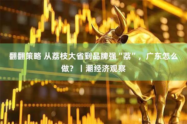 翻翻策略 从荔枝大省到品牌强“荔”，广东怎么做？丨潮经济观察